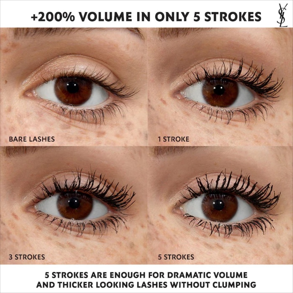 Yves Saint Laurent Lash Clash Extreme Volume Mascara black 2ml - Picture 3 of 12